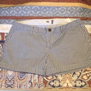 Striped Chino Shorts